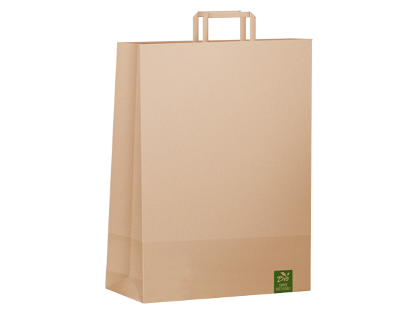 BOLSA KRAFT CON MANILLA GRANDE