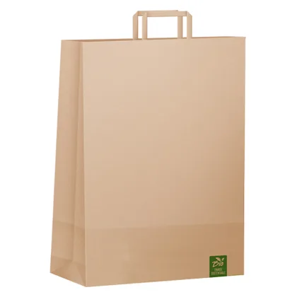 BOLSA KRAFT CON MANILLA GRANDE