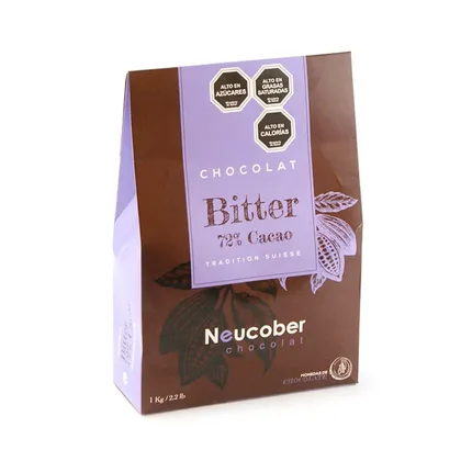 NEUCOBER BITTER 72% CACAO 832