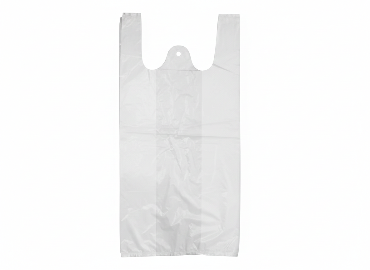 BOLSA CAMISETA BLANCA 50X60 (100 UNIDADES)