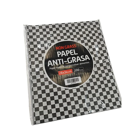 PAPEL ANTIGRASA 200 UNIDADES