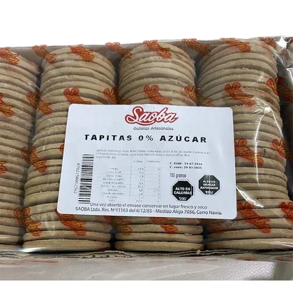 SAOBA ALFAJOR SIN AZUCAR