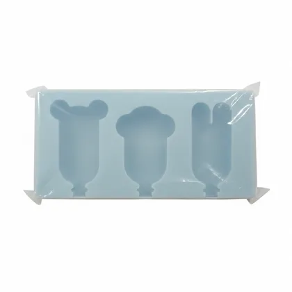 MOLDE DE SILICONA HELADO CON FIGURA