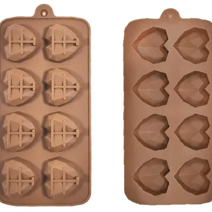 MOLDE SILICONA CORAZÓN