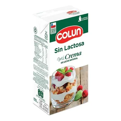 CREMA PARA BATIR SIN LACTOSA COLUN 1LT