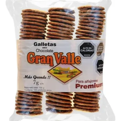 GALLETA ALFAJOR GRAN VALLE CHOCOLATE