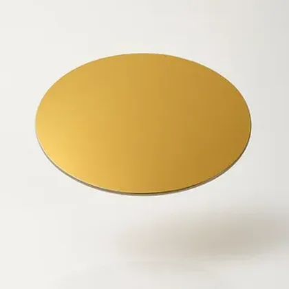 BASE DE CARTON DORADO 25CM