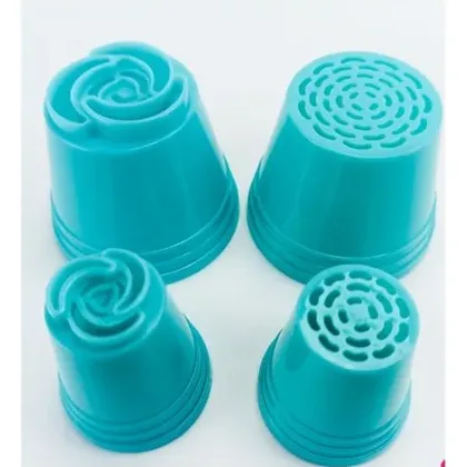 BOQUILLAS FLORES 4 PCS