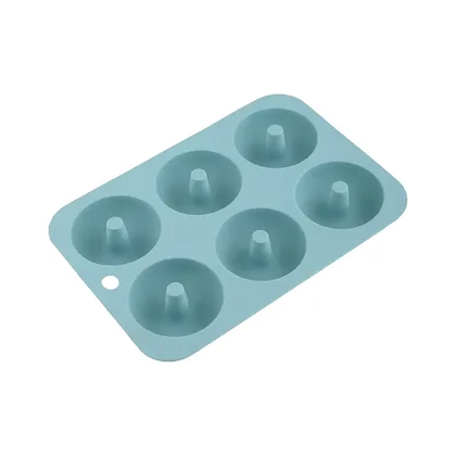 MOLDE DONUTS SILICONA X6